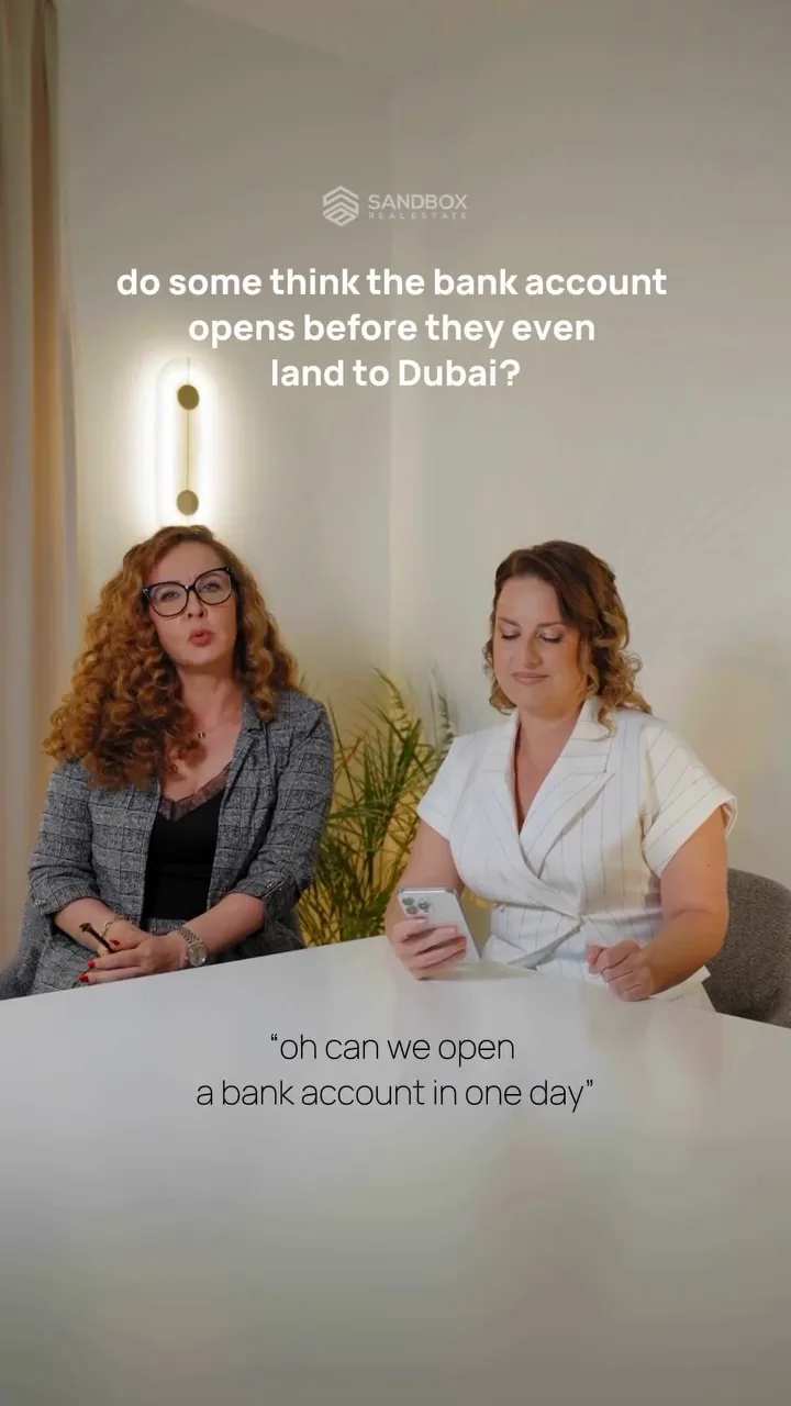 Portrait photo with overlaid question asking if a bank account can be opened in one day