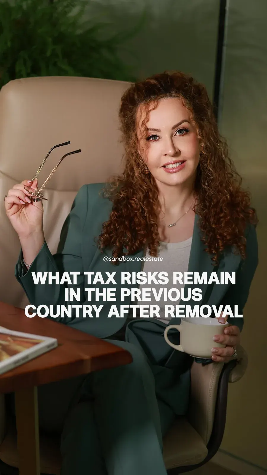 Portrait photo with partially readable tax-related text, used with UAE corporate tax registration guidance